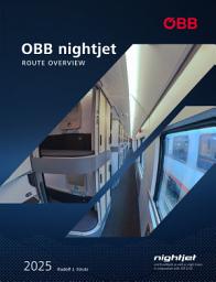 Icon image ÖBB Nightjet Routen 2025: Fahrpläne aller ÖBB nightjets und nightjet-Partner